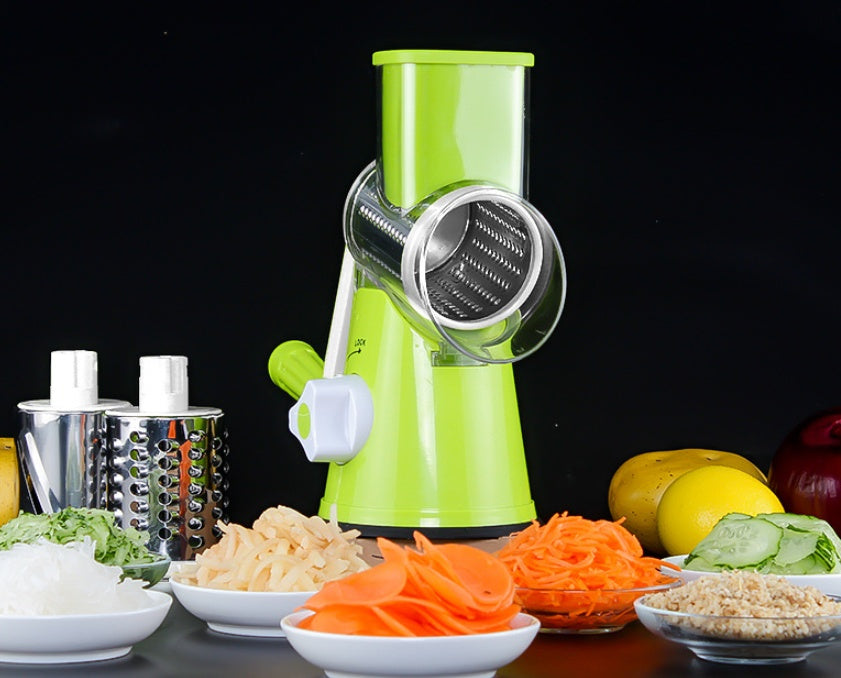Manual Round Mandoline Vegetable Slicer Cutter