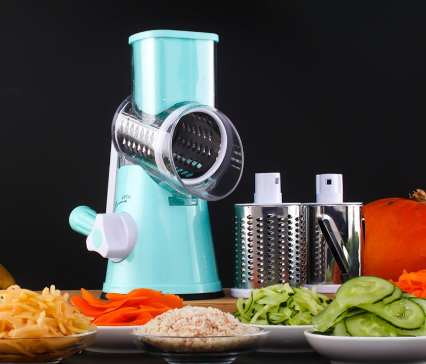 Manual Round Mandoline Vegetable Slicer Cutter