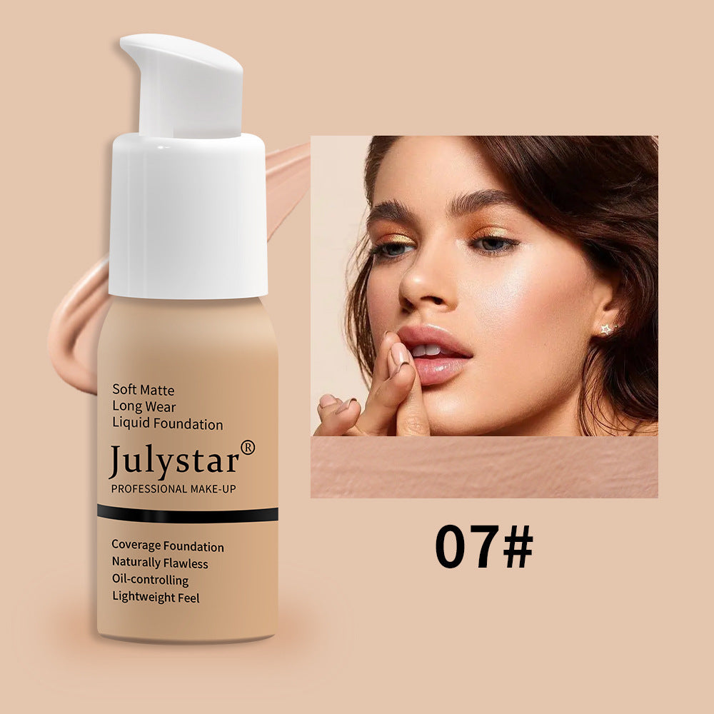 Waterproof Long-Lasting Concealer Liquid Foundation