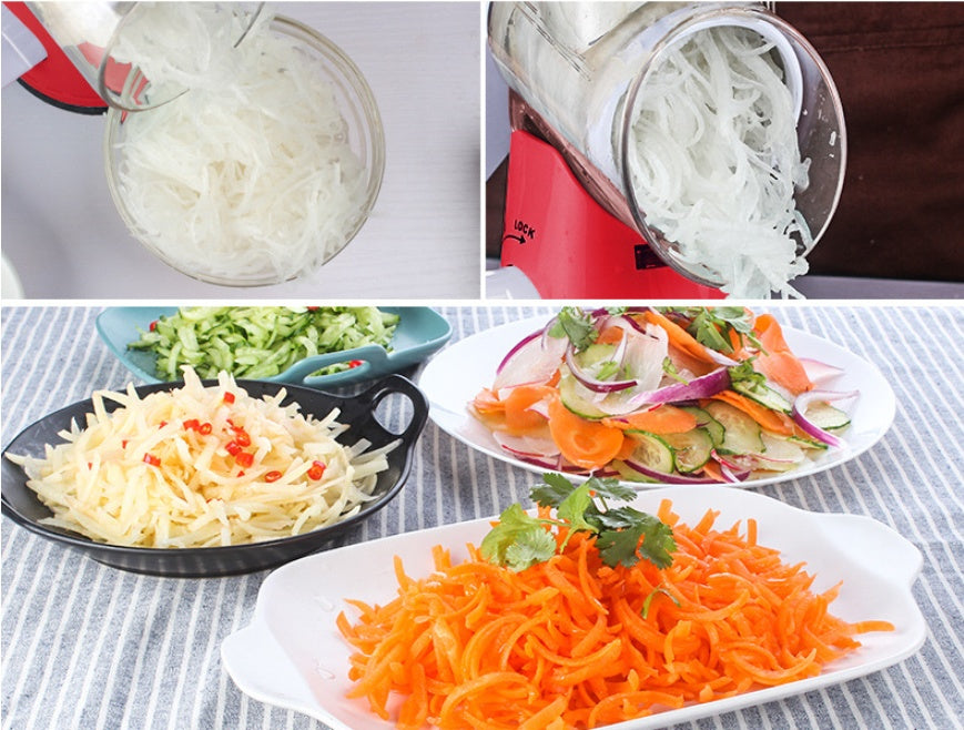 Manual Round Mandoline Vegetable Slicer Cutter