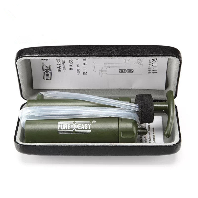 Portable Outdoor Water Purification Filter