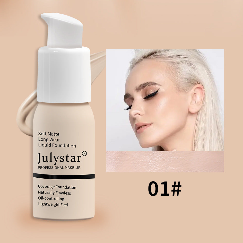 Waterproof Long-Lasting Concealer Liquid Foundation