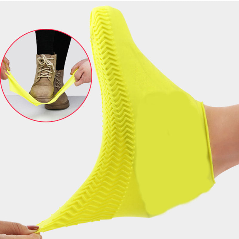 Vintage Rubber Boots Reusable Waterproof Shoe Cover