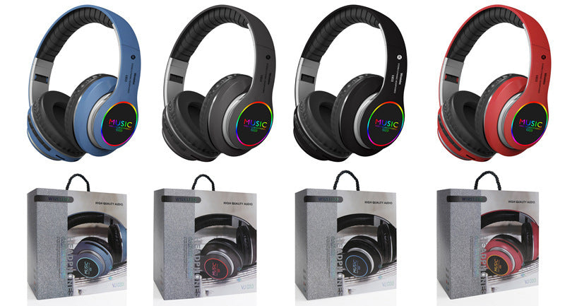 LED Wireless Bluetooth Sports Headphones