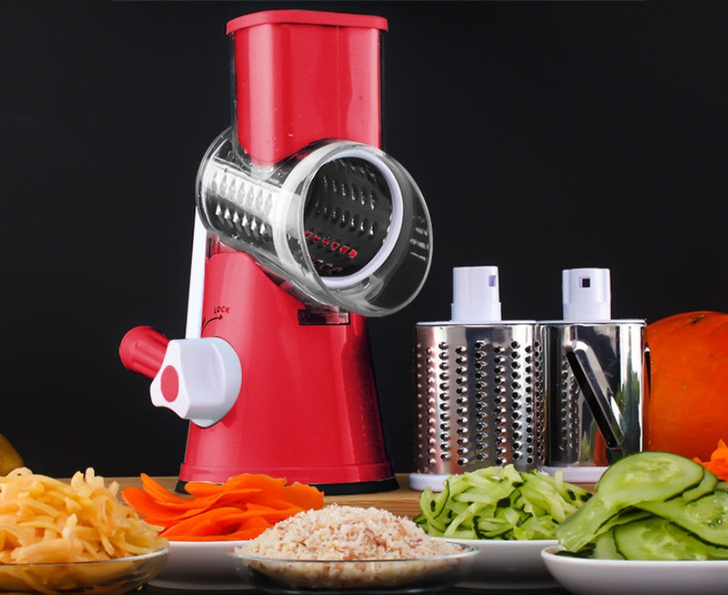 Manual Round Mandoline Vegetable Slicer Cutter