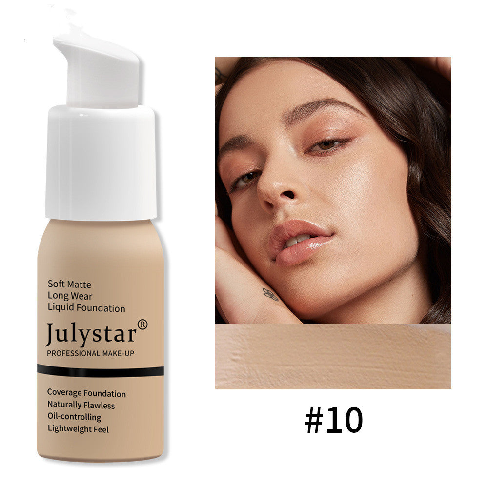Waterproof Long-Lasting Concealer Liquid Foundation