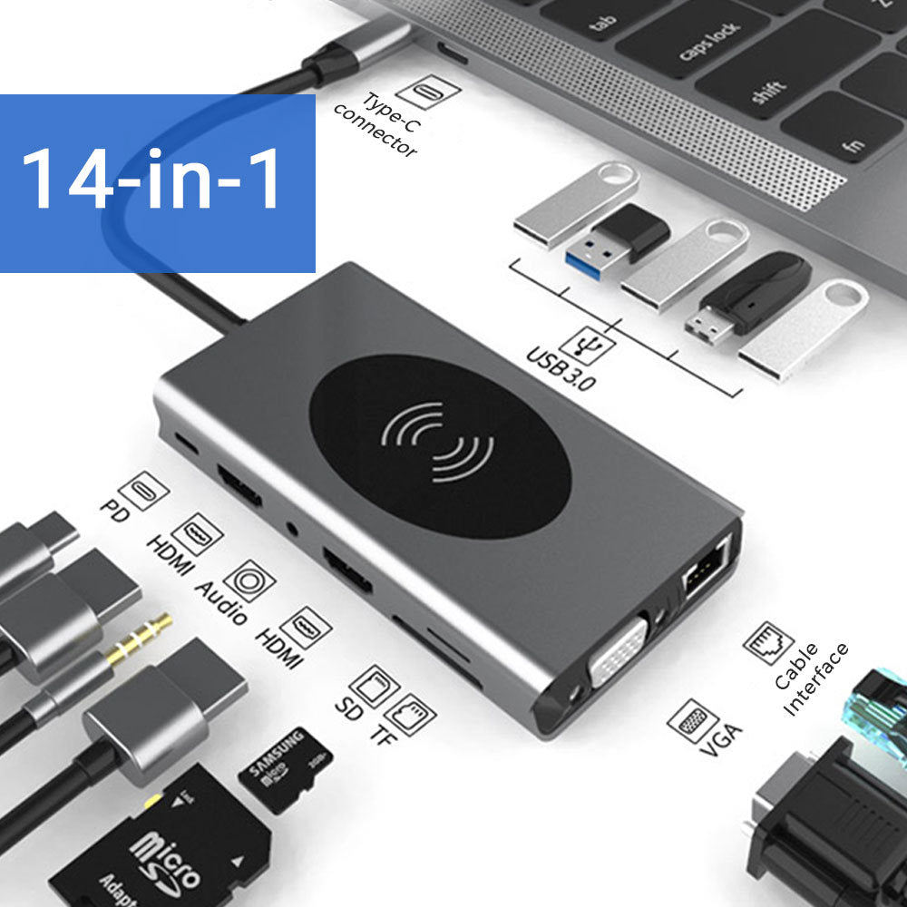 docking station wireless charging
