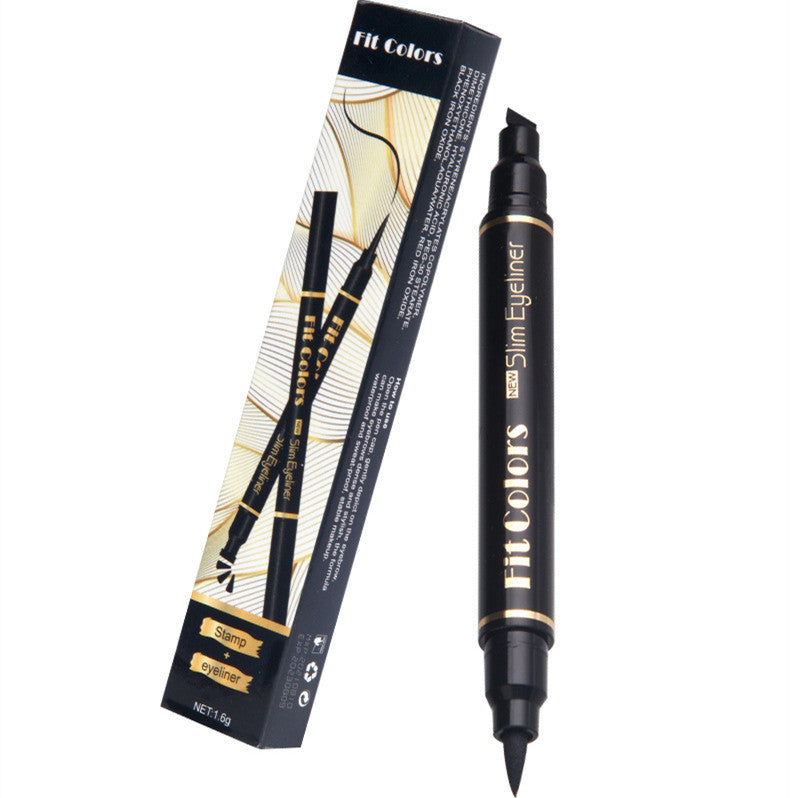 Waterproof Double-Headed Triangular Wing Eyeliner Pen