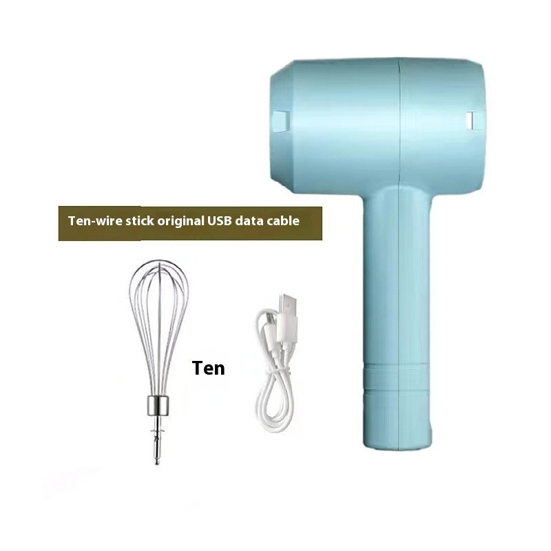 Rechargeable Electric Whisk - Handheld Cream Mixer