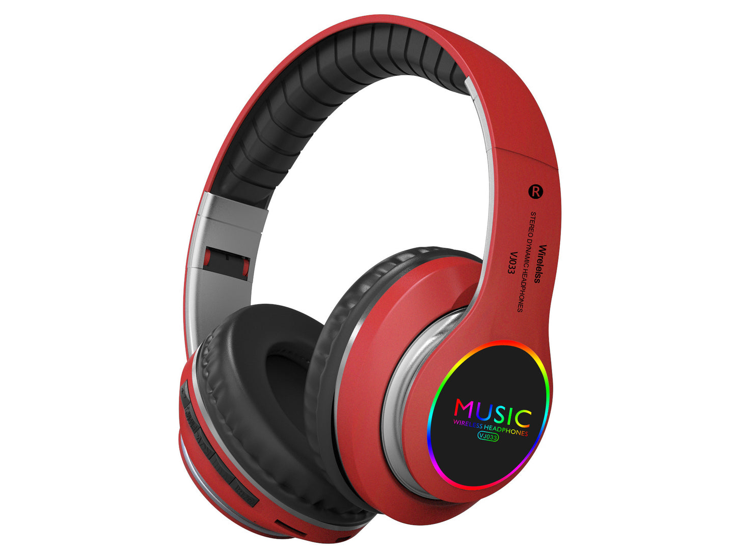 LED Wireless Bluetooth Sports Headphones