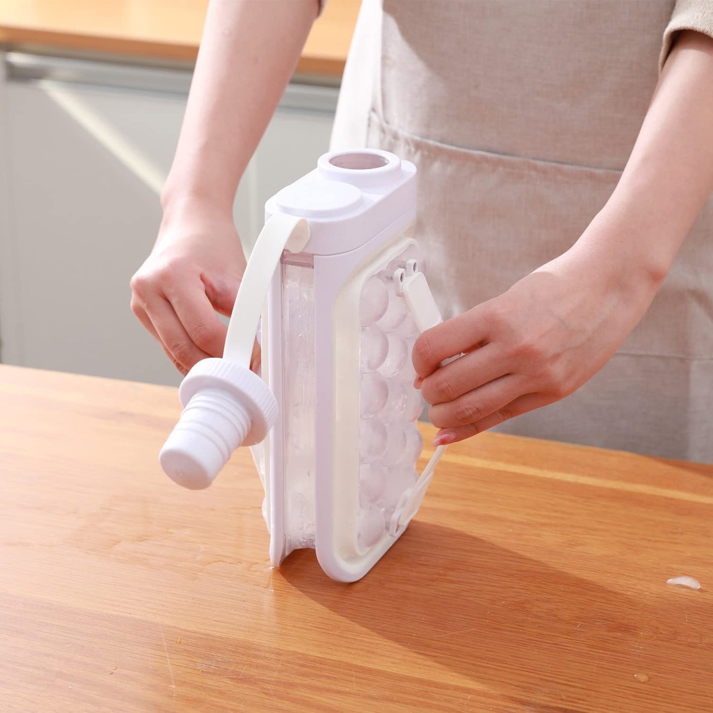 Portable Ice Ball Make