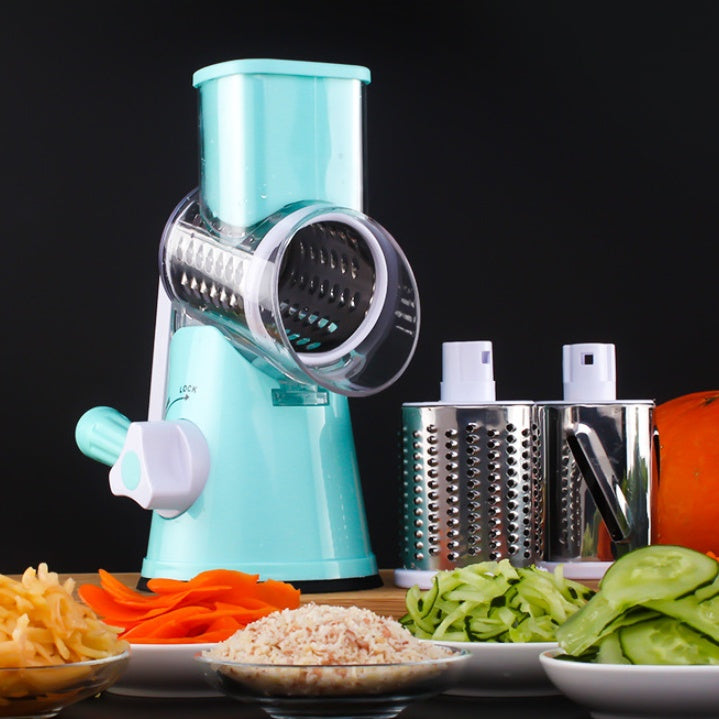 Manual Round Mandoline Vegetable Slicer Cutter