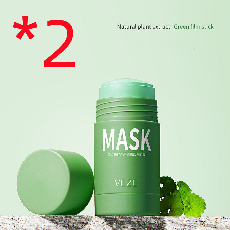Green Tea Solid Mask for Oil Control and Pore Refining