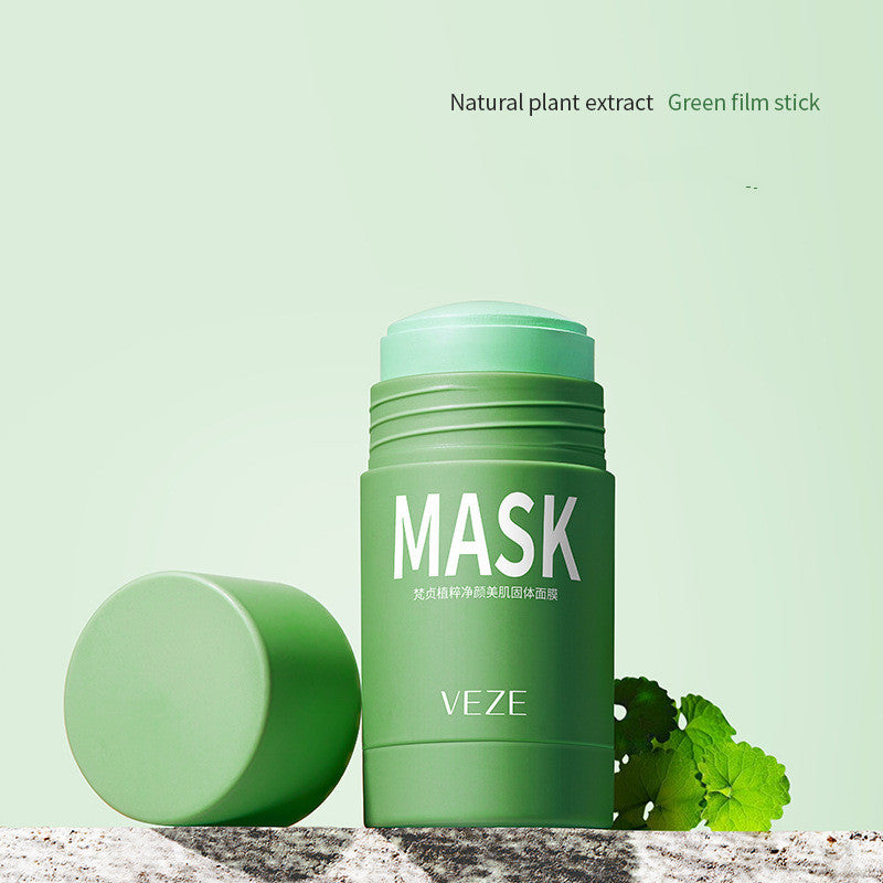 Green Tea Solid Mask for Oil Control and Pore Refining