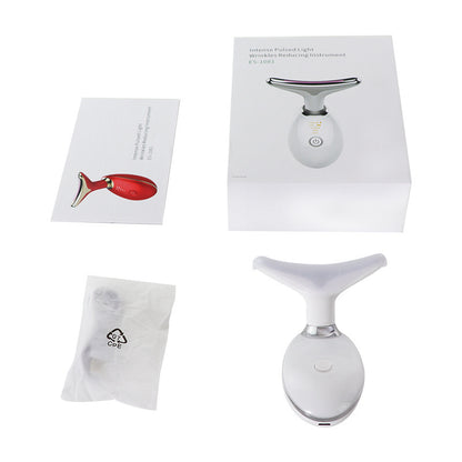 Neck Beauty Device with Hot Compress for Nasolabial Line Reduction