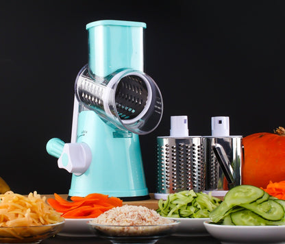 Manual Round Mandoline Vegetable Slicer Cutter