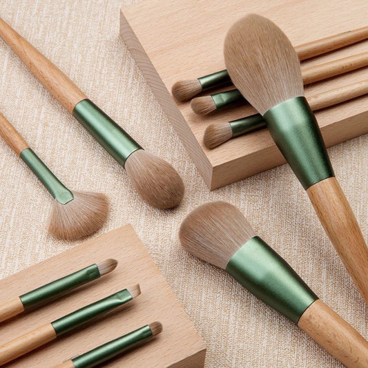 10 Makeup Brushes Loose Powder Blush