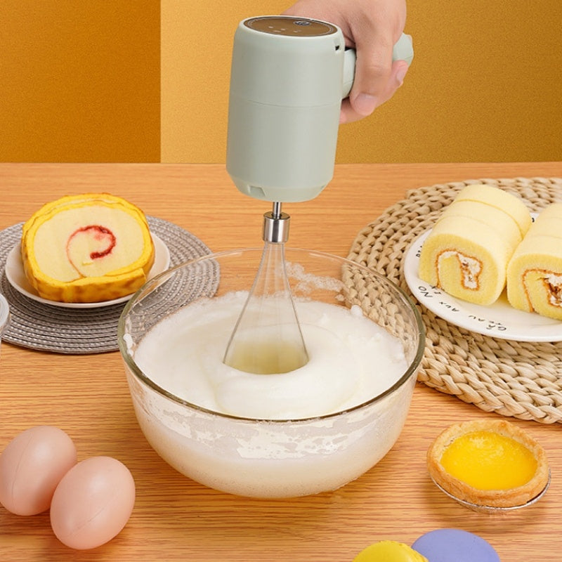 Rechargeable Electric Whisk - Handheld Cream Mixer