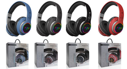 LED Wireless Bluetooth Sports Headphones