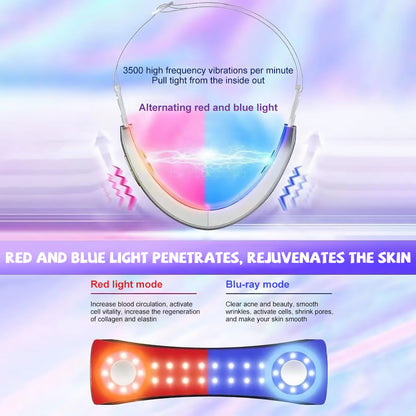 LED Photon Face Massager V Shape Slimming Device