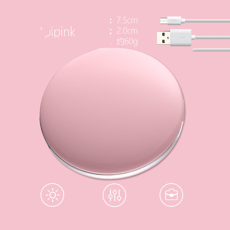 LED Compact Makeup Mirror with Lights