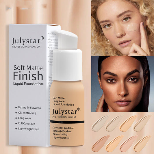 Waterproof Long-Lasting Concealer Liquid Foundation