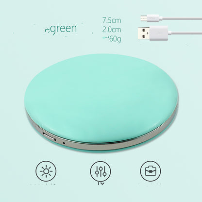 LED Compact Makeup Mirror with Lights