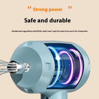 Rechargeable Electric Whisk - Handheld Cream Mixer