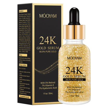 24K Gold Foil Vitamin Face Serum