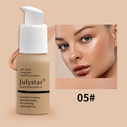 Waterproof Long-Lasting Concealer Liquid Foundation