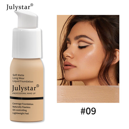Waterproof Long-Lasting Concealer Liquid Foundation