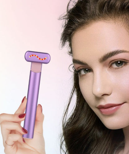 Rotatable EMS Eye Beauty Instrument with Hot Compress