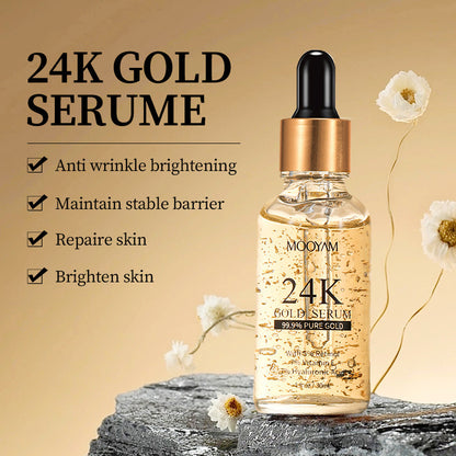 24K Gold Foil Vitamin Face Serum