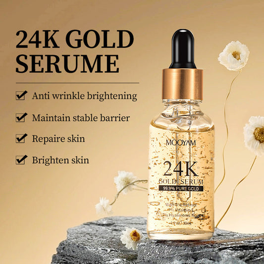 24K Gold Foil Vitamin Face Serum