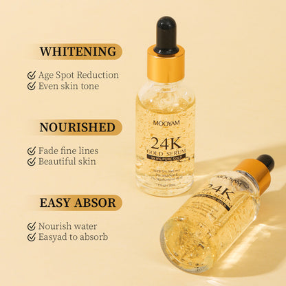 24K Gold Foil Vitamin Face Serum