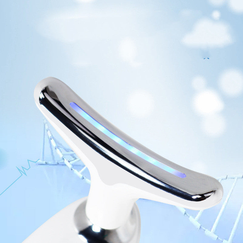 Neck Beauty Device with Hot Compress for Nasolabial Line Reduction